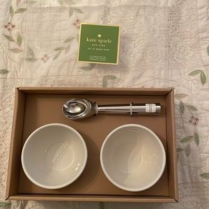 Kate Spade ice cream set